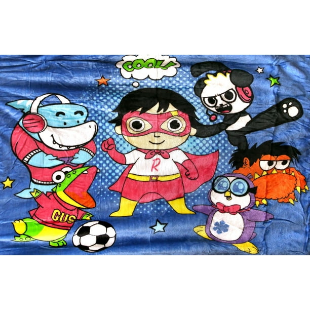 Ryan's World Red Titan Fleece Blanket - Walmart.com - Walmart.com