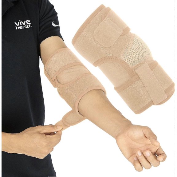 Elbow Brace - Tennis Compression Sleeve - Wrap For Golfers Bursitis Left Or Right Arm - Tendonitis Brace For Golf Men Women - Epicondylitis And Spor