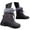 Grey, variant on Women's Mid Calf Winter Boots Outdoor Booties With Thick Comfortable Platform Heel Casual Shoes For Cold Weather