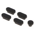 thumbnail image 3 of Tapón Antipolvo De Silicona, Tapón A Prueba De Polvo, Tapa De Puerto De Auriculares USB Para MacBook, Color Negro SM SunniMix Tapones antipolvo de silicona, 3 of 6