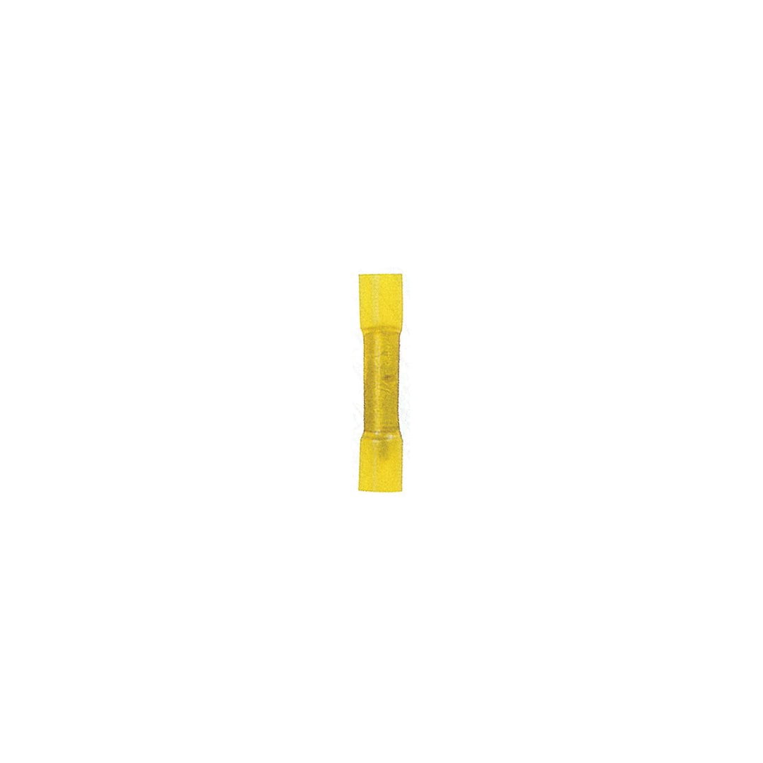 Set of 100 Yellow Ancor Gauge 12-10 Butt Connector Tubing, 7"