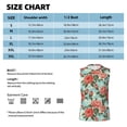 thumbnail image 6 of Daiia Rose Flowers Printed Men's Tank Tops,Casual Soft Sleeveless Gym Muscle Shirts Bodybuilding Tee-X-Large, 6 of 8