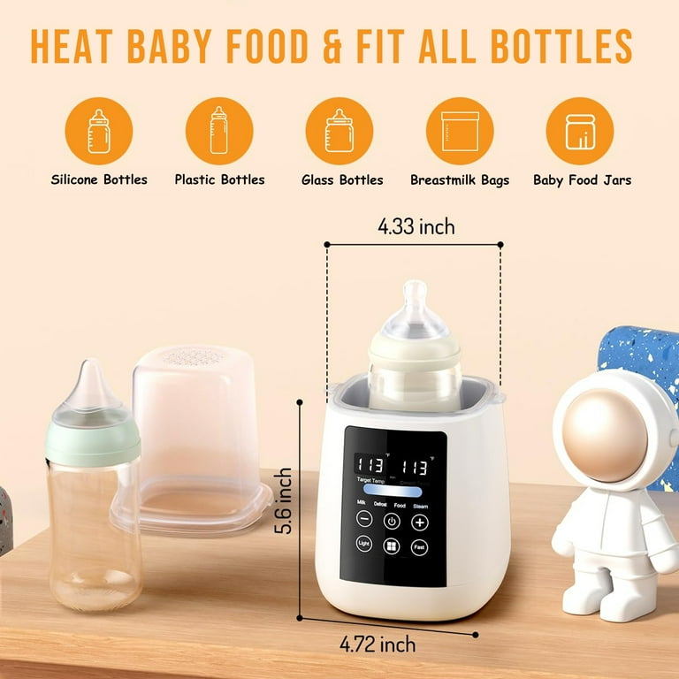 FVLOENG Baby Bottle Warmer, Quick Milk Warmer for Breastmilk, with