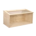 thumbnail image 2 of Runquan Wood Hamster Cage Breathable Hideaway Nesting Box for Mouse Gerbils Reptiles Opaque sides 60cm, 2 of 8