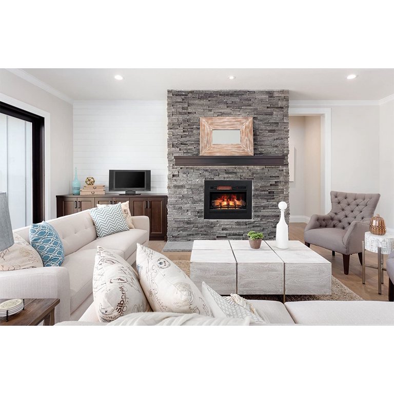 ClassicFlame 26-In 3D SpectraFire Plus Infrared Electric Fireplace Insert -  26II042FGL - Walmart.com