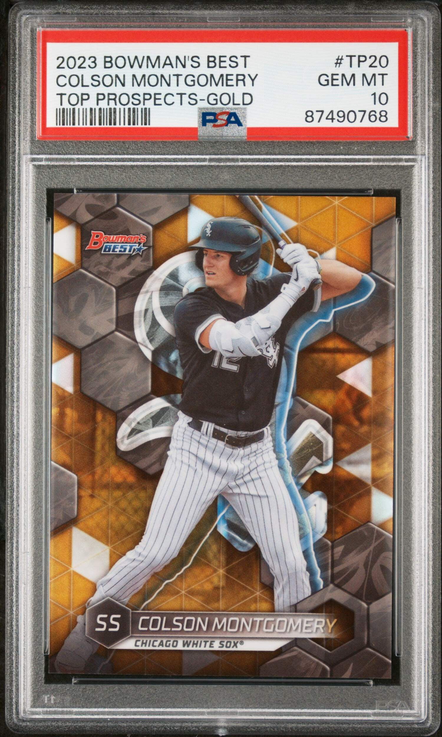 Graded 2021 Topps Bowmans Best Jackson Merrill #66 Refractor