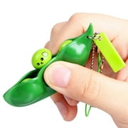 Facrlt Squeze Ben Stress Relief Fidget Bn Toys Keychain Improve Focus Toy