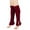 Wine, variant on Luxalzxs Women's Warm Wool Leg Warmers Knitted Button Knee Boot Covers Stacked Socks Foot Warmers Leg Covers