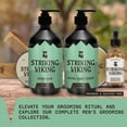 thumbnail image 5 of Striking Viking Beard Wash and Conditioner (Tea Tree & Biotin) - Paraben & Sulfate Free Cleansing Care for All Beard Types (10oz per Bottle), 5 of 8