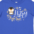 thumbnail image 4 of Inktastic Happy New Year with Cute Penguin Boys or Girls Baby T-Shirt, 4 of 5