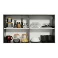 thumbnail image 2 of Alacena Madesa Reims 120 cm 2 Puertas Negro, 2 of 7