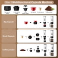 thumbnail image 4 of Portable Wireless Capsule Coffee Maker For Home Camping Travel USB Rechargeable 3 In 1, 4 of 6