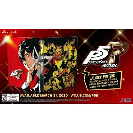 steelbook persona playstation launch royal edition