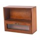 thumbnail image 5 of Estante de gabinete de almacenamiento de escritorio con soporte de almacenamiento de puerta, caja de exhibición organizadora para coleccionables,, 5 of 9