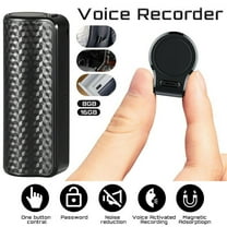 Lycxbfjia Mp3 Spy Magnetic Recording Device Hidden Voice Activated Mini Audio Recorder (8GB)