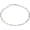 Silver, variant on Snake Chain Necklace Herringbone Chokers Stackable Mixed Braided Necklace, Plated Waves Rugged Twisted Multi-Layer Waterproof for Women Silver -