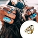 thumbnail image 3 of Sonducket Anillo de aleación de moda, joyería delicada con apertura de cristal, anillos ajustables, accesorio decorativo para fiesta Ropa, zapatos y accesorios Miscelánea Sonducket AP014520-00, 3 of 6