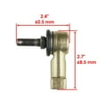 thumbnail image 2 of NEW Tie Rod End Kit for Honda TRX400EX TRX-400EX 400 EX Fourtrax 1999 2000, 2 of 7