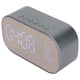 thumbnail image 5 of Reloj despertador Altavoz Bluetooth Altavoz inteligente con reloj con 3 niveles de brillo ajustablesPlata, 5 of 8