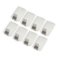 thumbnail image 1 of 8PCS Stainless Steel Adhesive Wall Hooks Home Bathroom Kitchen Hanger (Wide Hook), 1 of 4