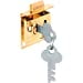 thumbnail image 3 of Prime-Line Products 5001336 Brass Plated Steel Mailbox Lock, 3 of 4