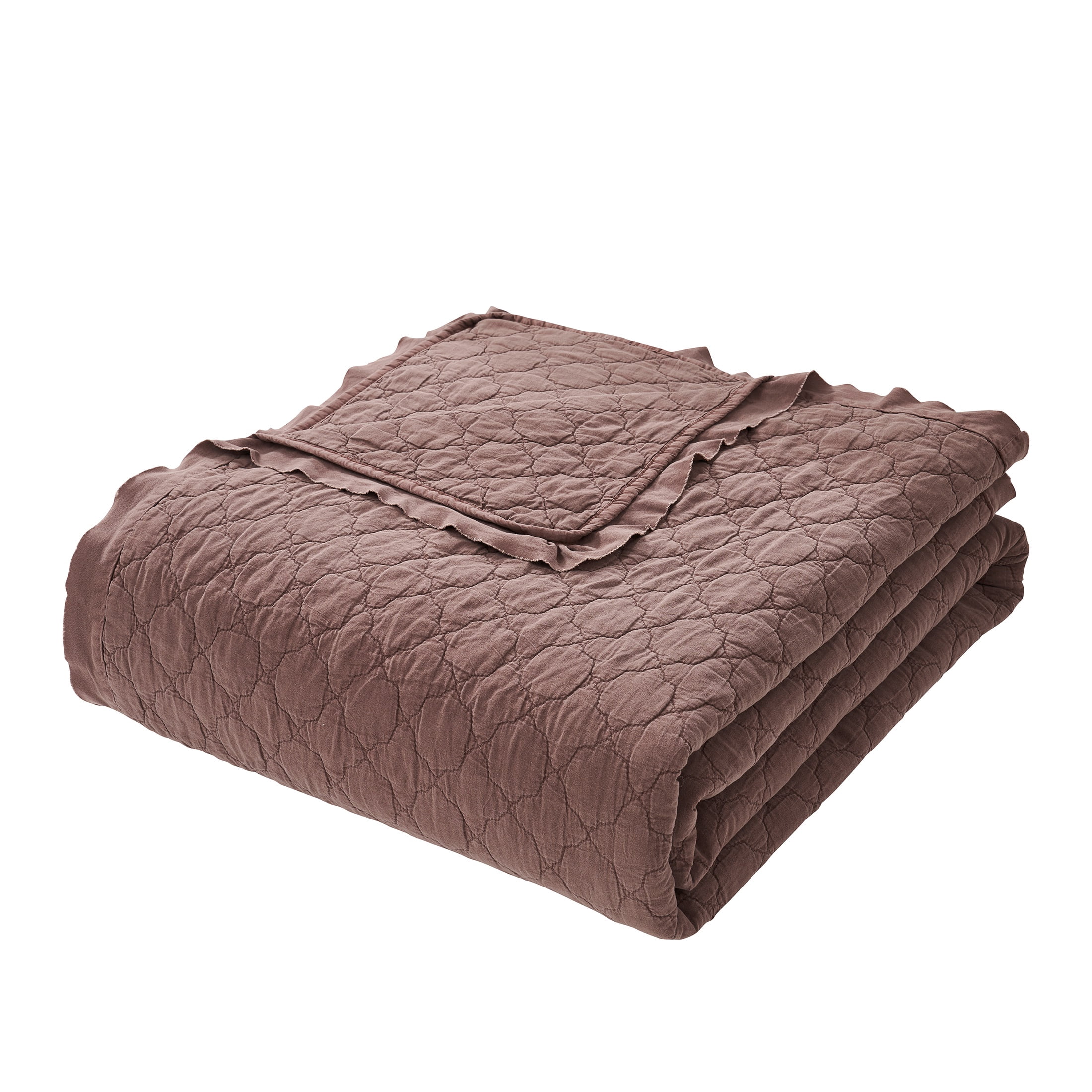 My Texas House Penelope Brown Adult 3-Piece Quilt Set, Full/Queen