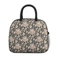 thumbnail image 2 of Womens Pioneer Flower Floral Print Pattern Lunch Box for Work,Insulated Lunch Bag for Women,Loncheras Para Mujer,Leakproof Adult Lunch Bag for Work,Beach,Travel,Picnic,Camping, 2 of 7