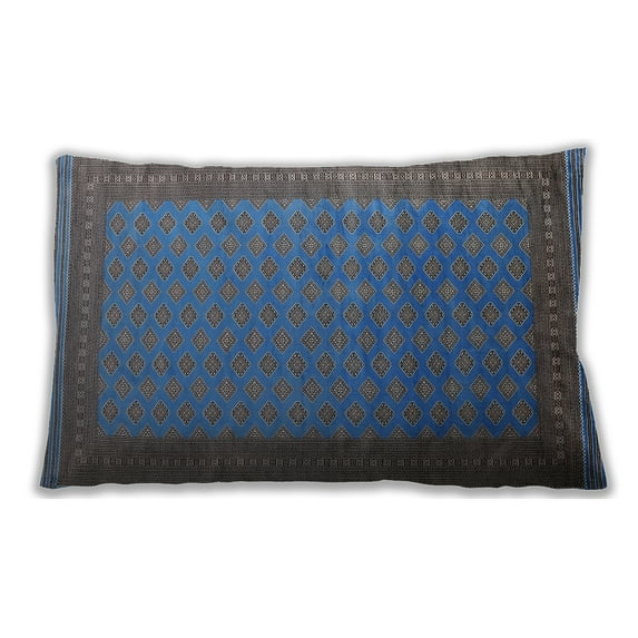 Ahgly Company Indoor Rectangular Mid-Century Modern Lumbar Throw Pillow, 13 inch by 19 inch