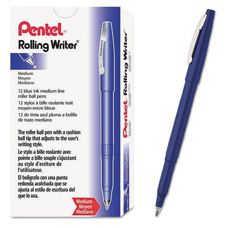 Pack de 12 stylos Fineliner à pointe ultra-fine 0,5 mm, Stylos