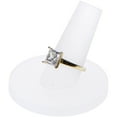 thumbnail image 2 of Plymor Frosted Acrylic Ring Finger Display, Single on Round Base, 2" W x 2" D x 1.75" H, 2 of 2