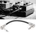 thumbnail image 4 of Guitar Patch Cable, Portable Easy Installation 6.35mm Dual Right Angle Effect Pedal Wire  For Playing, 4 of 8