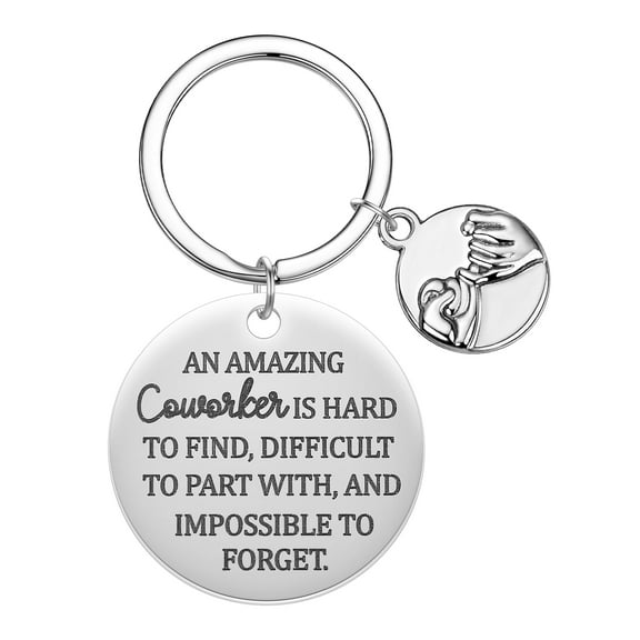 Stainless Steel Engraved Letters Keychain Personalized Unique Pendant Key Chain Jewelry Bag Car Key Chain For Women Men