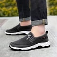 thumbnail image 1 of Zapatos Casuales FLhrweasw para Hombre Transpirables Sin Cordones para Correr y Deporte 42 Gris, 1 of 8