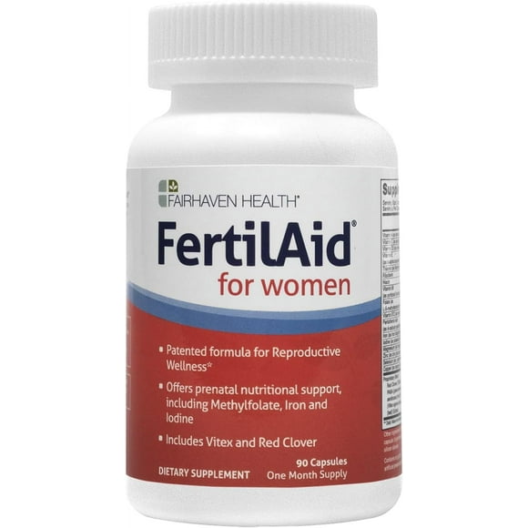 Fairhaven Health FertilAid (for women) | 30 Servings | 90 Capsules