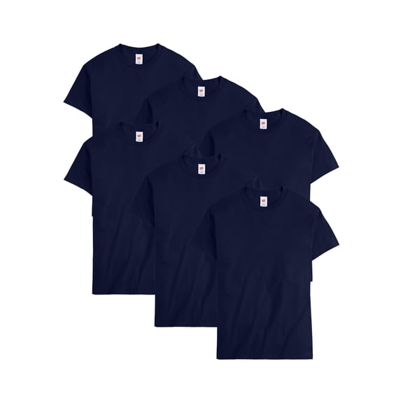 Hanes Men's Comfortsoft Short Sleeve T-shirt 6 Pack