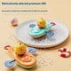 thumbnail image 2 of Baby bath water toy - 2pos duck line kayak Bath Toy, Water Table Toy, Pool Toy - Non-Toxic, Made Water Toy for Toddlers（Orange and blue）, 2 of 4