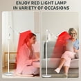 thumbnail image 3 of Shyineyou Red Light Therapy for Face and Body, 3-in-1 940nm near Infrared, 150LEDs for Body & Home(white), 3 of 8