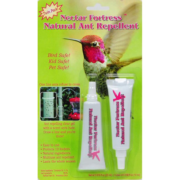 Nectar Fortress Ant Repellent for Birds, 2 Tubes