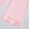 thumbnail image 7 of TOWED22 Toddler Newborn Baby Girl Outfits Clothing Long Sleeve Graphic Tee + Elastic Waist Pants 2 Piece Set Clothes for Playtime(Red,6-12 M), 7 of 7