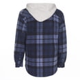 thumbnail image 2 of Smith's Workwear Sherpa-Lined Hooded Micro-Fleece Shirt-Jacket, 2 of 3