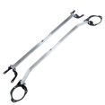 thumbnail image 1 of Megan Racing Front and Rear Upper Polish Race Spec Strut Bar (MR-SB-SI15FU-1P) (MR-SB-SI15RU-1P), 1 of 4