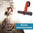 thumbnail image 4 of Ettsollp Bike Handlebar Extension Bicycle Handlebar Extension with Double Clamp Base Universal Aluminium Alloy Extender, 4 of 8