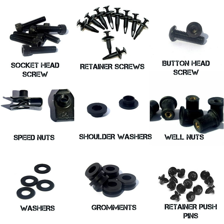 Fairing sales bolts kawasaki