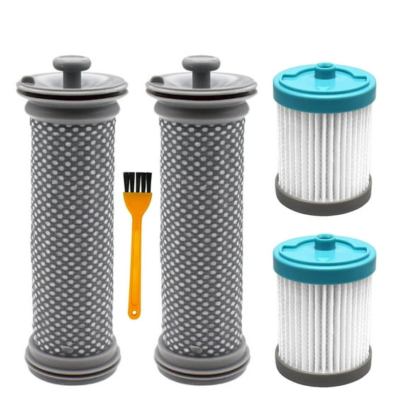 4 pcs Replenishment Filter kit Compatible with Tineco A10/A11/EA10 Master, A10/A11 Hero, A10 Dash, Pure ONE X1/R1/T1/S1/Mini/Lite/S11/S12 Cordless Vacuum Cleaners, 2 Pre Filters & 2 HEPA Filters
