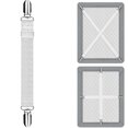 thumbnail image 4 of 4pc Bed Sheet Grippers Stretchable Up To 180cm Easy To Operate Easy To Install And Disassemble The Issue Of Tangled And Piled Up Bed Sheets, 4 of 5