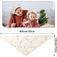 thumbnail image 5 of AWAYTR 2Pcs Floral Hair Bandanas Tie-Back Head Kerchief Women Hair Scarves Lightweight Triangular Head Scarf, 5 of 9