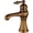 Antique Bronze S, variant on Bathroom Basin Faucets Antique Bronze Brass Bathroom Mixer Faucet Cold and Hot Water Sink Taps Single Handle Deck Mounted Crane
