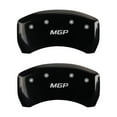 thumbnail image 2 of MGP 4 Caliper Covers Engraved Front & Rear MGP Black finish silver ch Fits select: 2006-2010 BMW M5, 2006-2010 BMW M6, 2 of 2