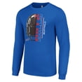 thumbnail image 2 of Men's Starter Royal Buffalo Bills Half Helmet Logo Long Sleeve T-Shirt, 2 of 3