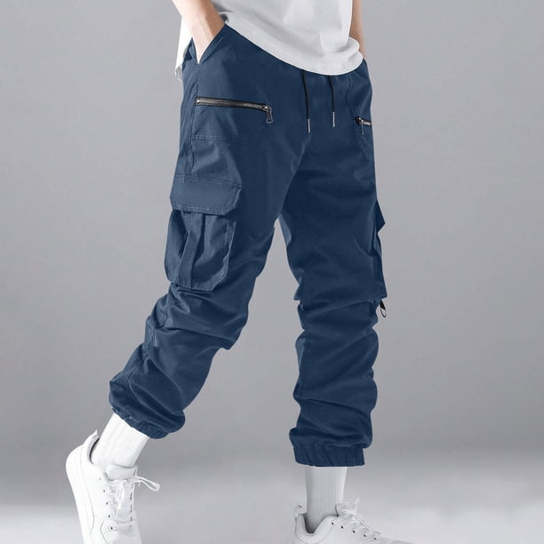 Pantalones largos para hombre, moda de primavera e invierno, pantalones deportivos casuales, pantalones para hombre